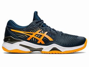 Asics COURT FF 2 Teniszcipő Férfi Kék | 653207-ZPH