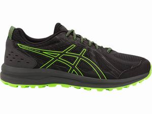 Asics Frequent Trail Futócipő Férfi Fekete Zöld | 421395-GUB