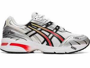 Asics GEL-1090 Utcai Cipő Férfi Fekete Fehér | 607182-MUY