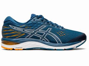 Asics GEL-CUMULUS 21 Futócipő Férfi Fehér Kék | 470631-PAE