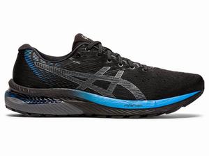 Asics GEL-CUMULUS 22 Futócipő Férfi Fekete Kék | 607213-HAF