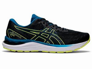 Asics GEL-CUMULUS 23 Futócipő Férfi Fekete Sárga | 140639-VWE