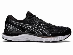 Asics GEL-CUMULUS 23 Futócipő Férfi Fekete Fehér | 710649-OIM