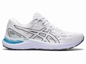 Asics GEL-CUMULUS 23 Futócipő Női Fekete Fehér | 162098-DLZ