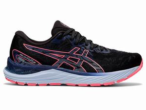 Asics GEL-CUMULUS 23 Futócipő Női Fekete Korall | 687593-VWJ