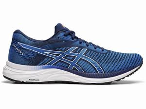 Asics GEL-EXCITE 6 Twist Futócipő Férfi Kék Fehér | 843021-MNG