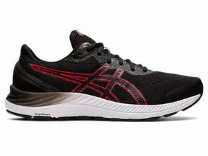 Asics GEL-EXCITE 8 (4E) Futócipő Férfi Fekete Piros | 954307-AGR