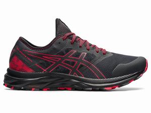 Asics GEL-EXCITE TRAIL Futócipő Férfi Szürke Piros | 517980-WPQ