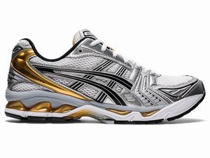 Asics GEL-KAYANO 14 Utcai Cipő Férfi Fehér Arany | 749152-YML