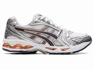 Asics GEL-KAYANO 14 Utcai Cipő Női Fehér Kék | 897231-DQM