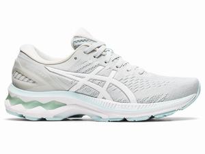 Asics GEL-KAYANO 27 Futócipő Női Fehér Szürke | 512749-VUF