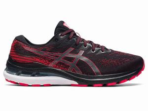 Asics GEL-KAYANO 28 (2E) Futócipő Férfi Fekete Piros | 237849-RVY