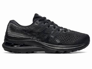 Asics GEL-KAYANO 28 (D) Futócipő Női Fekete Szürke | 647032-URJ