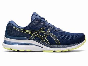 Asics GEL-KAYANO 28 Futócipő Férfi Kék Sárga | 375692-YXQ