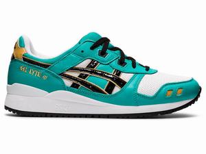 Asics GEL-LYTE III OG Utcai Cipő Férfi Fekete | 839215-GDI