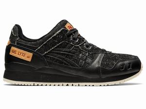 Asics GEL-LYTE III Utcai Cipő Férfi Fekete | 042896-KJF