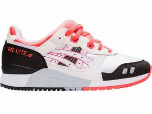 Asics GEL-LYTE III Utcai Cipő Női Fehér Korall | 659127-ESW