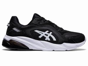 Asics GEL-MIQRUM Utcai Cipő Férfi Fekete Fehér | 734692-KPB