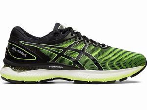 Asics GEL-NIMBUS 22 Futócipő Férfi Fekete Sárga | 740263-TNI