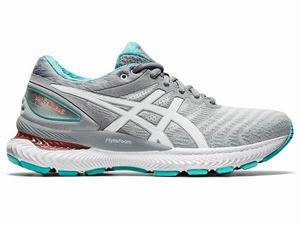 Asics GEL-NIMBUS 22 Futócipő Női Fehér | 594307-HJE