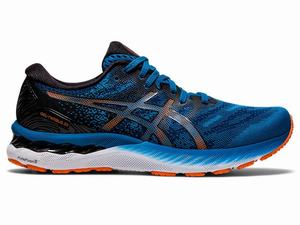 Asics GEL-NIMBUS 23 Futócipő Férfi Fekete Kék | 483957-XYO