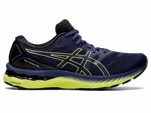 Asics GEL-NIMBUS 23 Futócipő Férfi Kék Sárga | 704213-DGQ