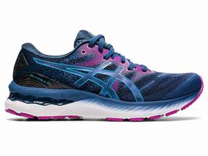 Asics GEL-NIMBUS 23 Futócipő Női Sötétszürke Fekete | 107356-WKT