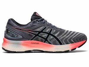 Asics GEL-NIMBUS LITE Futócipő Férfi Fekete Szürke | 823196-KMV