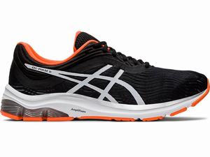 Asics GEL-PULSE 11 Futócipő Férfi Fekete Fehér | 295107-GKV