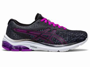 Asics GEL-PULSE 12 Knit Futócipő Női Mélyszürke | 653902-XSF