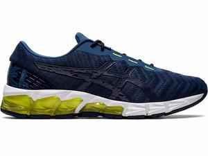 Asics GEL-QUANTUM 180 5 Utcai Cipő Férfi Sötétkék Fehér | 423179-RAN