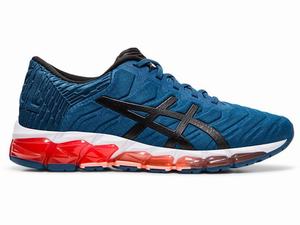 Asics GEL-QUANTUM 360 5 Utcai Cipő Női Fekete Kék | 524087-LAN