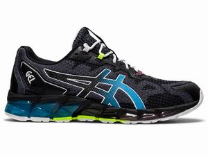 Asics GEL-QUANTUM 360 6 Utcai Cipő Férfi Fekete Kék | 145062-KTB