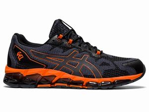 Asics GEL-QUANTUM 360 6 Utcai Cipő Férfi Fekete Narancssárga | 184973-OSN