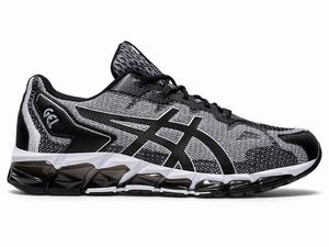 Asics GEL-QUANTUM 360 6 Utcai Cipő Férfi Fekete Fehér | 185603-JFR