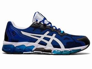 Asics GEL-QUANTUM 360 6 Utcai Cipő Férfi Fekete Kék | 452790-AMP