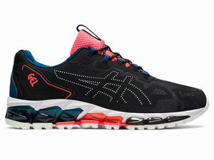 Asics GEL-QUANTUM 360 6 Utcai Cipő Férfi Fekete Kék | 857632-LKA