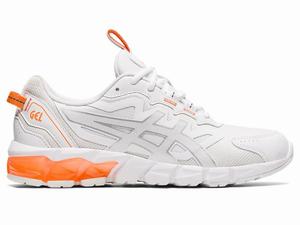 Asics GEL-QUANTUM 90 3 Utcai Cipő Női Fehér Narancssárga | 463897-ZRL