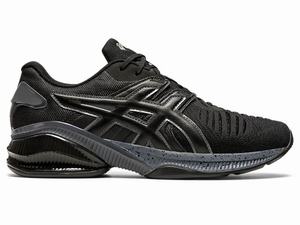 Asics GEL-QUANTUM INFINITY JIN Utcai Cipő Férfi Fekete Szürke | 685241-ZUA