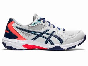 Asics GEL-ROCKET 10 Röplabda Cipő Férfi Szürke Narancssárga Piros | 028491-RBA