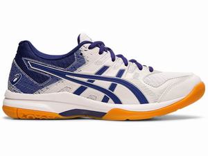 Asics GEL-ROCKET 9 Utcai Cipő Női Fehér Kék | 043157-TRE