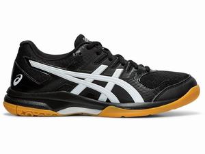 Asics GEL-ROCKET 9 Utcai Cipő Női Fekete Fehér | 538217-MDO