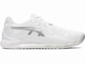 Asics GEL-Resolution 8 Teniszcipő Férfi Fehér Titán | 135867-DFU