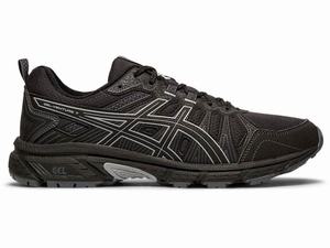 Asics GEL-VENTURE 7 (4E) Terepfutó Férfi Fekete | 591382-RNQ