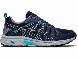 Asics GEL-VENTURE 7 Terepfutó Női Fekete Titán | 425306-FBT