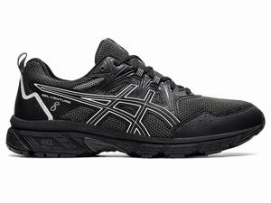 Asics GEL-VENTURE 8 Terepfutó Férfi Fekete Fehér | 807562-YXA