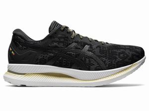 Asics GLIDERIDE Futócipő Férfi Fekete Szürke | 801725-NQC