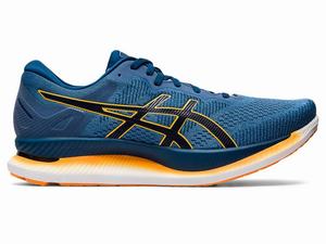 Asics GLIDERIDE Futócipő Férfi Szürke Kék | 679450-YUQ