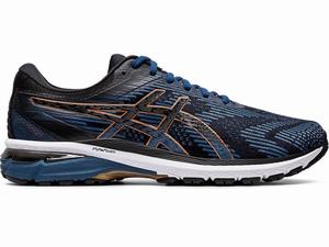 Asics GT-2000 8 Futócipő Férfi Fekete Sötétszürke | 697210-AON