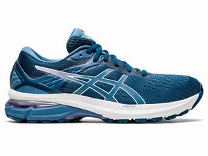 Asics GT-2000 9 (D) Futócipő Női Kék Szürke | 839462-GSY